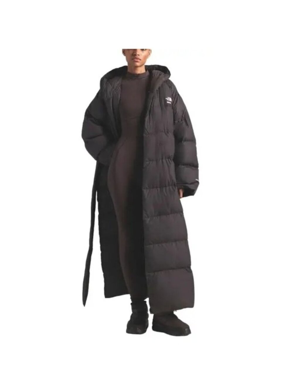 NEW SKIMS x THE NORTH FACE NUPTSE WRAP PHEONIX PARKA SZ MEDIUM